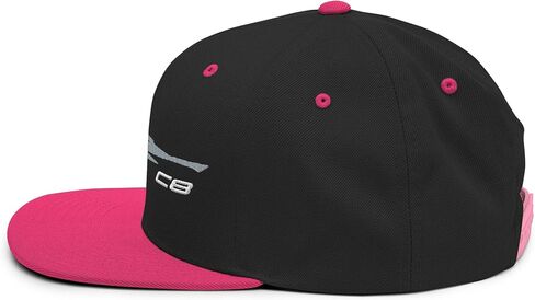 قبعة Snapback لمالك سيارة كورفيت الرياضية C8 باللون الرمادي والفضي in Saudi Arabia