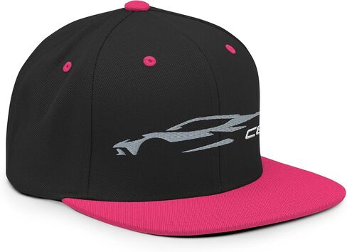 قبعة Snapback لمالك سيارة كورفيت الرياضية C8 باللون الرمادي والفضي in Saudi Arabia