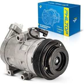 PHILTOP 68672 AC Compressor Fit for Multiple Vehicles, Premium Aluminum, Silent Operation, Easy Installation in Kuwait