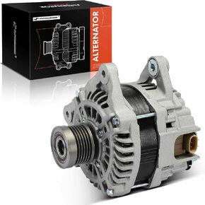 مولد A-Premium متوافق مع Nissan NV200 2013-2016 2.0L وChevrolet City Express 2015-2018 2.0L، 12V 150A 6-Groove Pulley في اتجاه عقارب الساعة، استبدال # A2TX4081، 23100-3LN0A in Kuwait