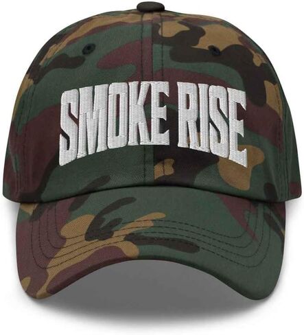 Smoke Rise Baseball Cap Smoke Rise Dad Hat Alabama AL Hat Embroidered Souvenir in Saudi Arabia