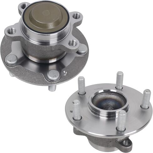 KUSATEC 512570 2pcs Rear Wheel Bearing and Hub Assembly Compatible with 2016-2021 Honda Civic, 2019-2022 Insight, 5 Lug Bolts w/ABS in Saudi Arabia