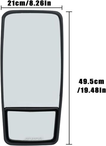 Pair Mirror Assembly For GMC W3500 W4500 W5500 For ISUZU NPR NPR-HD NQR NRR 2008-2023 Outside View Mirror Left & Right Side in Saudi Arabia