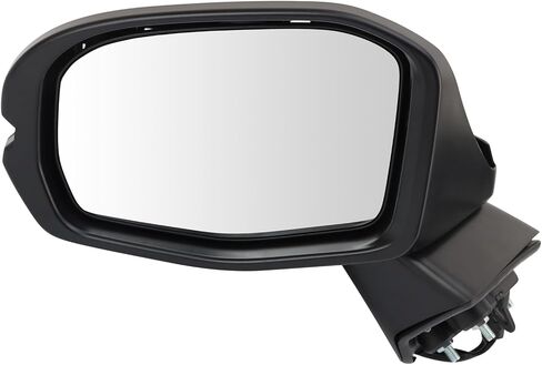 TRQ Driver Side Power Mirror Textured Black with Turn Signal Compatible with 2023-2024 Honda CR-V HO1320364 in Saudi Arabia