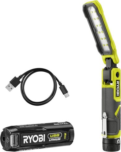RYOBI RLI4-120G 4V USB مصباح فحص الليثيوم اللاسلكي (1 × 4V 2.0Ah) in Kuwait