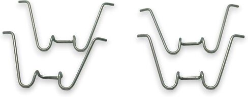 Unity U-6598 Spring Clip for S6 and H1 Light, (Pack of 4) , Silver in Saudi Arabia