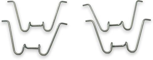 Unity U-6598 Spring Clip for S6 and H1 Light, (Pack of 4) , Silver in Saudi Arabia