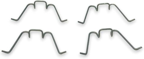 Unity U-6598 Spring Clip for S6 and H1 Light, (Pack of 4) , Silver in Saudi Arabia