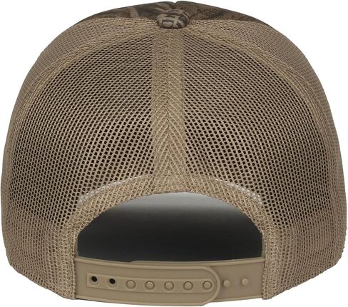 Drake Waterfowl Men's Foam Trucker Logo DW0202 Hunting Camo Breathable Mesh Back Cap w/Rear Snap Closure & Front Logo, OSFM in Saudi Arabia