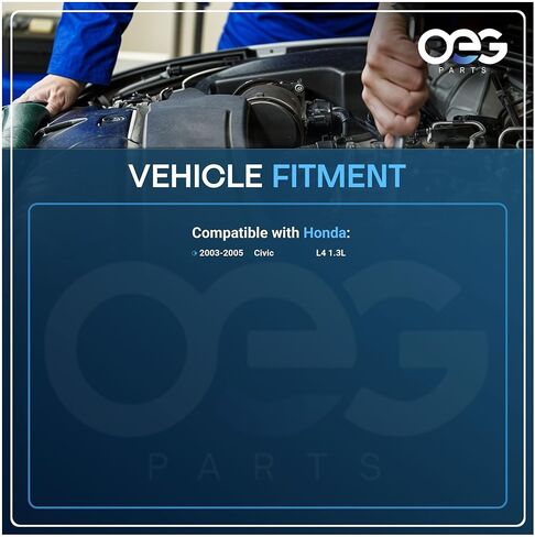 أجزاء OEG بداية جديدة متوافقة مع Honda Civic 1.3L 2003 2004 2005 03 04 05 17871N 31200PZA004 31200-PZA-004 31200PZA014 31200-PZA-014 31200PZA505 31200-PZA-505 PZA3W SM61208 SM612-08 SMU0414 in Saudi Arabia