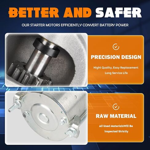 TadaMark Marine Starter Compatible with Mercruiser Volvo Penta 1996-1998 Model 350 Mag MPI Alpha Bravo 1998-2000, for 4.3L 5.0L 5.7L 6.2L 7.4L 8.1L 8.2L V6 V8, Replace for 863007A1, 30433, 30460 in Saudi Arabia