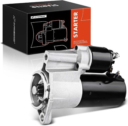 A-Premium Starter Motor Compatible with Audi Q7 2007 & Volkswagen Touareg 2004-2006 & Porsche Cayenne 2004-2006 2008-2010, 3.2L 3.6L 4.2L, 12V 1.7KW 9 Teeth Clockwise, Replace# 410-24080 in Saudi Arabia