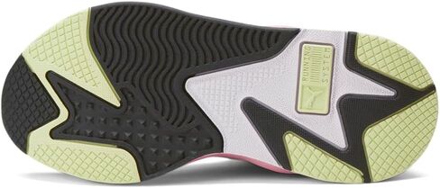 حذاء رياضي PUMA للأطفال البنات Rs-X Bouquet برباط كاجوال - وردي، أبيض - مقاس 6.5 M in Saudi Arabia