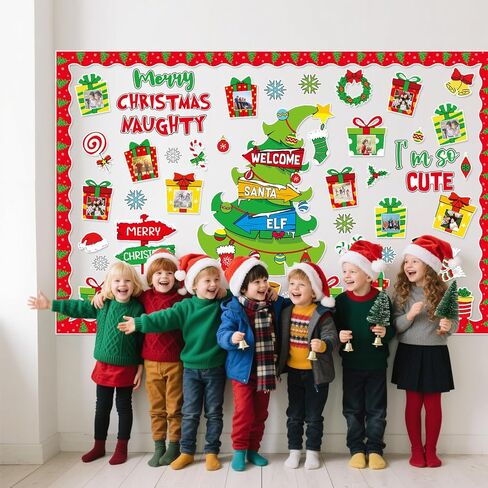 79 PCS Winter Bulletin Board - Snowman Bulletin Decorations DIY Snowman Photo Wall Winter Classroom Decoration in Kuwait
