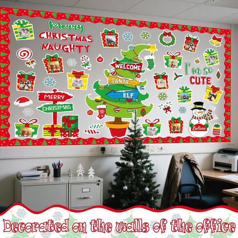 79 PCS Winter Bulletin Board - Snowman Bulletin Decorations DIY Snowman Photo Wall Winter Classroom Decoration in Kuwait