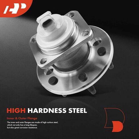 A-Premium 2 x Rear Wheel Bearing and Hub Assembly with ABS & 6-Lug Compatible with Chevy Uplander 2006-2009 & Buick Terraza 2006-2007 & Pontiac Montana 2006-2009 & Saturn Relay, FWD in Saudi Arabia