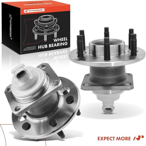 A-Premium 2 x Rear Wheel Bearing and Hub Assembly with ABS & 6-Lug Compatible with Chevy Uplander 2006-2009 & Buick Terraza 2006-2007 & Pontiac Montana 2006-2009 & Saturn Relay, FWD in Saudi Arabia