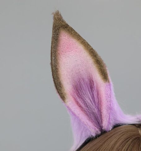 Horse Ears Headband Faux Fur Animals Ears Headwear Farm Horse Costume Hair Accessories for Cosplay Party in Saudi Arabia
