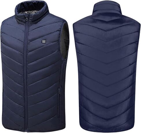 Heated Vest for Men Women Lightweight Quilted Sleeveless Heated Jacket Winter Plus Size Unisex Warm Vests Jackets in Kuwait