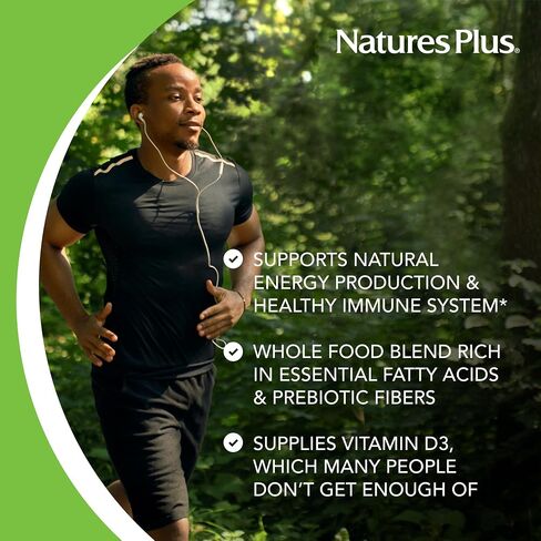 علامات تبويب Natures Plus Source of Life الصغيرة بدون حديد - 180 قرصًا نباتيًا صغيرًا - من السهل ابتلاع أغذية طبيعية كاملة ومكمل متعدد الفيتامينات والمعادن للصحة والطاقة - 30 وجبة in Kuwait