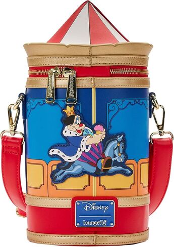 Loungefly Disney Brave Little Tailor Mickey and Minnie Mouse Carousel Crossbody Bag in Saudi Arabia
