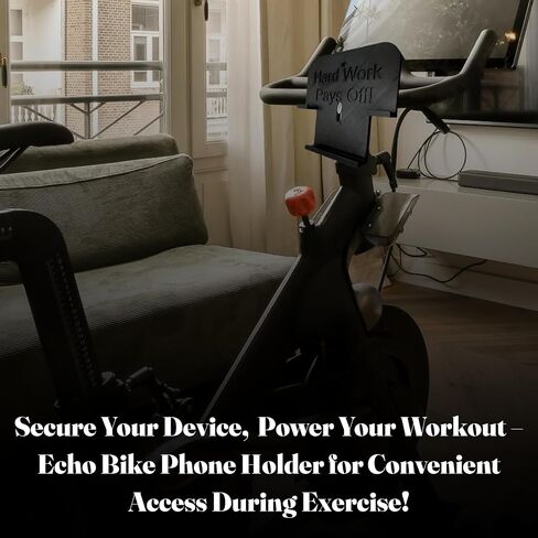 حامل هاتف Echo Bike - حامل هاتف للدراجة الهوائية | عالمي مناسب لمعظم الهواتف الذكية | سهل التركيب وقبضة آمنة | ابق على اتصال ومستمتعًا بهاتف وجهاز لوحي Echo Bike (أبيض) in Saudi Arabia