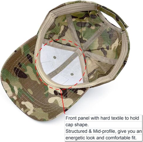 Loneshark التكتيكية العسكرية رجالي كامو قبعة بيسبول مع العلم الأمريكي الجمجمة التصحيح المشغل الوطني التمويه قبعة للنساء in Kuwait