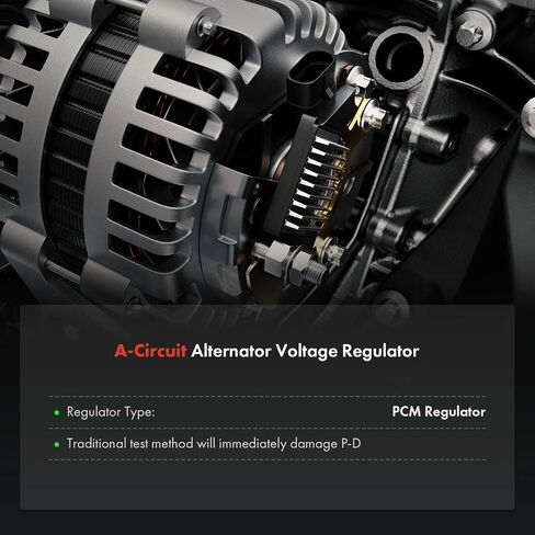 A-Premium Alternator Voltage Regulator Compatible with Mazda CX-5 2017-2019/2022-2023, 3 2007-2013/2017-2018, 6 2003-2009/2017-2021, 5 2008-2010/2012-2015, MX-5, MX-5 Miata, CX-3, CX-7, MPV in Saudi Arabia