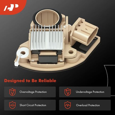 A-Premium Alternator Voltage Regulator Compatible with Mazda CX-5 2017-2019/2022-2023, 3 2007-2013/2017-2018, 6 2003-2009/2017-2021, 5 2008-2010/2012-2015, MX-5, MX-5 Miata, CX-3, CX-7, MPV in Saudi Arabia