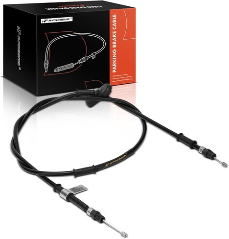 A-Premium Rear Passenger Side Parking Brake Cable Assembly Compatible with Chevrolet, Pontiac Models: Malibu 2008-2012, G6 2006-2010 - Replace# 25974277, 15925264 in Saudi Arabia