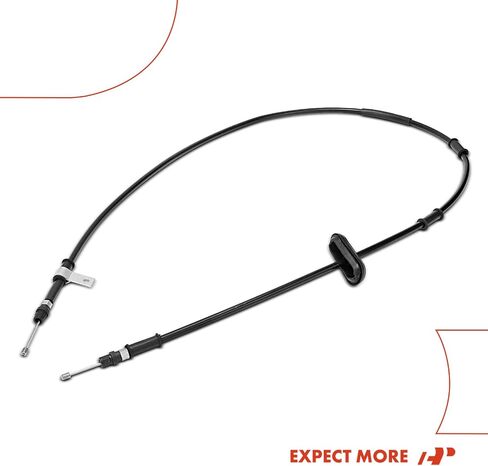 A-Premium Rear Passenger Side Parking Brake Cable Assembly Compatible with Chevrolet, Pontiac Models: Malibu 2008-2012, G6 2006-2010 - Replace# 25974277, 15925264 in Saudi Arabia