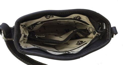American Bling Concealed Gun Messenger Purse Wallet Set Tooling Patchwork Coffee, Medium in Saudi Arabia