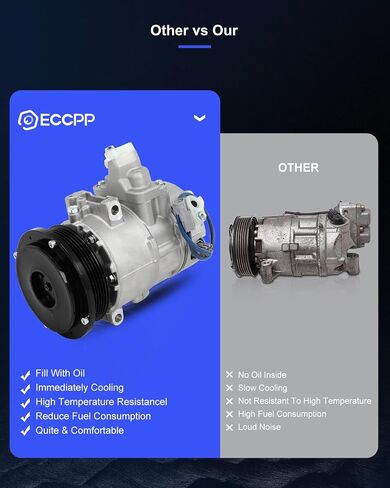ضاغط تكييف الهواء ECCPP تبريد سريع 2004-2006 مناسب لضاغط تكييف الهواء لكزس LS430 4.3L in Saudi Arabia