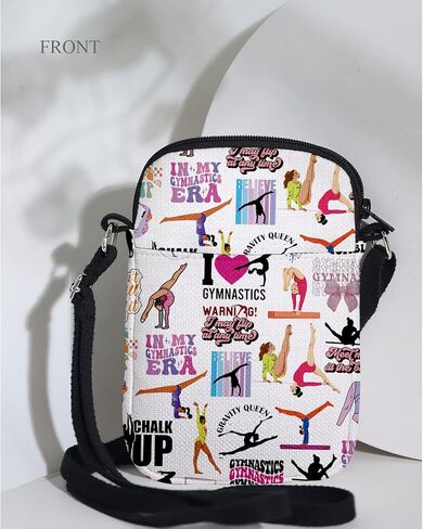 MAOFAED Gymnastic Crossbody Bag, Gymnast Gift, In My Gymnastics Era, Gymnastics Team Gift in Saudi Arabia