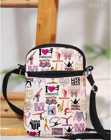 MAOFAED Gymnastic Crossbody Bag, Gymnast Gift, In My Gymnastics Era, Gymnastics Team Gift in Saudi Arabia