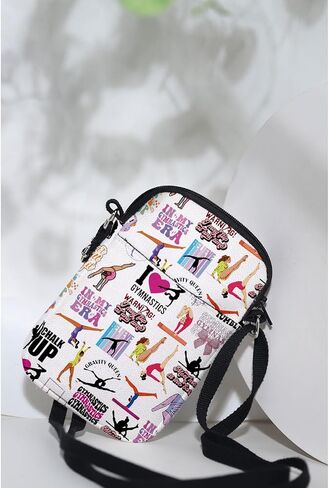 MAOFAED Gymnastic Crossbody Bag, Gymnast Gift, In My Gymnastics Era, Gymnastics Team Gift in Saudi Arabia