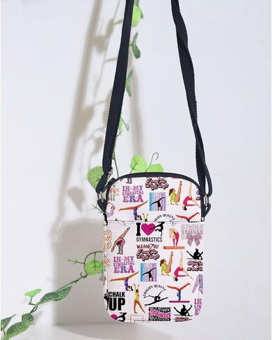 MAOFAED Gymnastic Crossbody Bag, Gymnast Gift, In My Gymnastics Era, Gymnastics Team Gift in Saudi Arabia