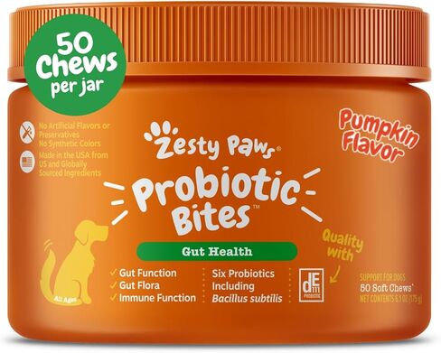 Zesty Paws Bropiotic Bites for Cats - Gut Flora and Immune Super in Kuwait