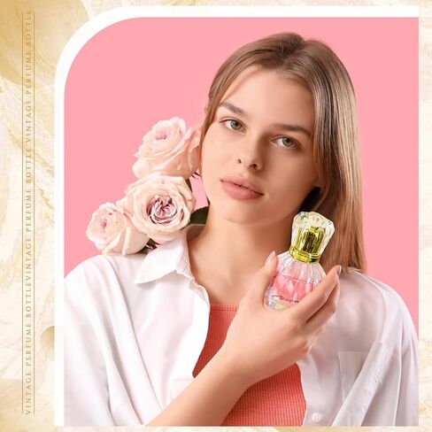 12 Pack 50ml/1.7oz Pumpkin Shape Portable Spray Perfume Bottle Empty Glass Refillable Perfume Atomizer Pumpkin Shape Antique Bottles with Refill Tool for Travel Home Decor in Saudi Arabia