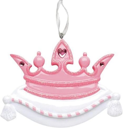2025 Princess Christmas Ornament – Personalized Girl Holiday Keepsake – Custom Cute Xmas Tree Decoration for Kids & Baby Girls – Unique Engraved Ornament Gift for Families (Ice Princess) in Saudi Arabia