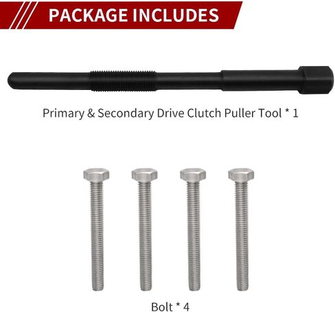 Primary & Secondary Drive Clutch Puller Tool for Can-Am Commander, Outlander, Renegade, Maverick (Included Bolt) M14x1.5 & M8x1.25x70 in Saudi Arabia