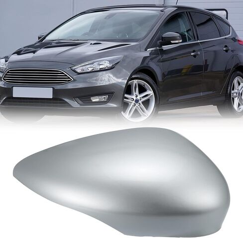 X AUTOHAUX Dark Blue Right Side Car Side Door Wing Mirror Cover Rear View Mirror Cap for Ford Fiesta MK7 2008 2009 2010 2011 2012 2013 2014 2015 2016 2017 in Saudi Arabia