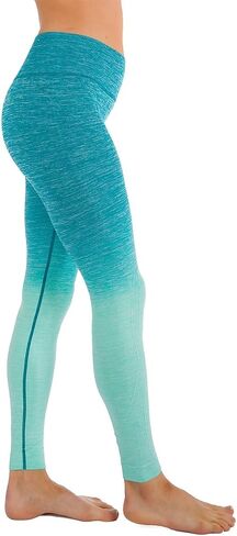 Homma Stretch Moisture Whicking Women's Ombre Yoga Pants Running Workout Leggings in Saudi Arabia