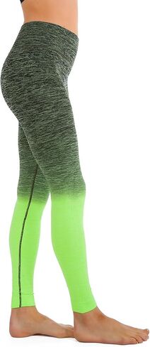 Homma Stretch Moisture Whicking Women's Ombre Yoga Pants Running Workout Leggings in Saudi Arabia