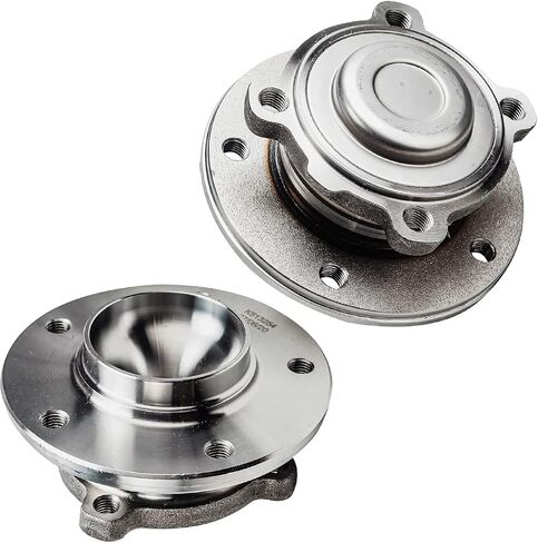 Detroit Axle - Front 2pc Wheel Bearing Hubs for BMW 128i 135i 135is 323i 325i 325Ci 328i 330Ci 330i 335d 335i 335is Z4 X1, 2 Wheel Bearing and Hubs Assembly Replacement in Saudi Arabia