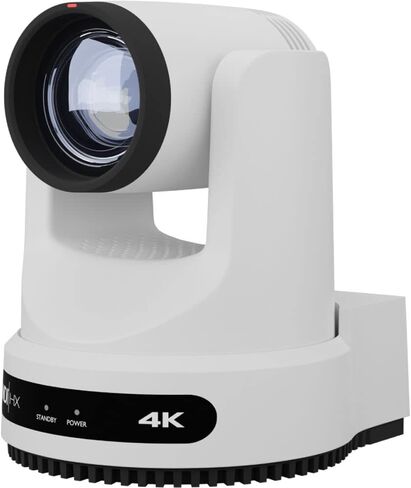 PTZOptics Move 4K SDI/HDMI/USB/IP PTZ Camera with 30x Optical Zoom (White) (PT30X-4K-WH-G3) + Lens Cleaning Kit + HDMI Cable + Ethernet Cable + Color Wire Ties in Saudi Arabia