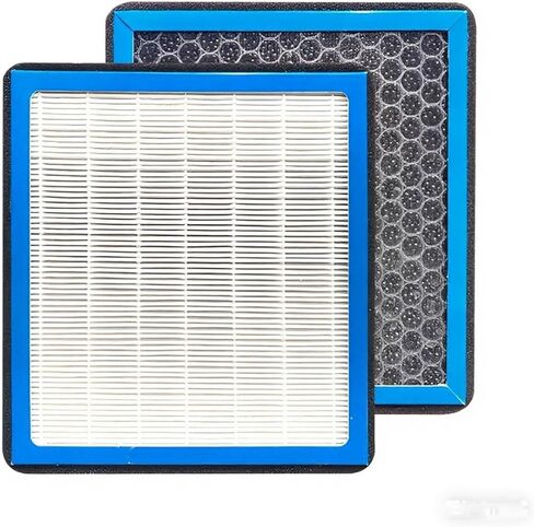 فلتر هواء المقصورة مع الكربون المنشط، متوافق مع فورد إكسبيديشن، F-150، F-250، F-350، F-450، F-550، سوبر ديوتي، لينكولن نافيجيتور، بديل لـ CF12150، 6081C، 12150-C1 in Kuwait