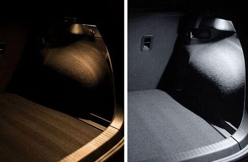 iJDMTOY One Xenon White Full LED Cargo Area Light Assembly Compatible With Porsche 718, 981 911/991 Powered by 12-SMD LED Diodes, Replace Both OEM LED or Incandescent Trunk Lamp in Saudi Arabia