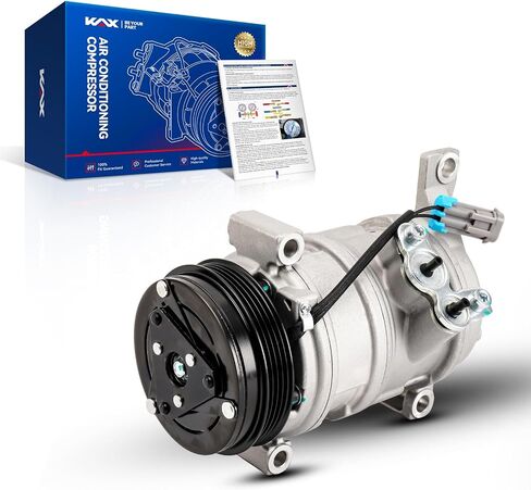 KAX Air Conditioner AC Compressor with Clutch, 78377 replacement for Chevrolet, GMC Models, Silverado, Suburban, Sierra, Avalanche, Express, Tahoe, Yukon, Escalade in Saudi Arabia