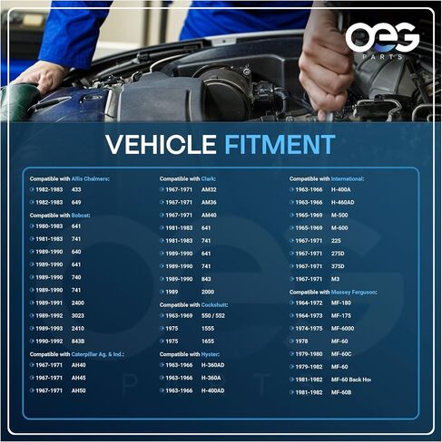 قطع غيار OEG الجديدة المتوافقة مع Bobcat Clark New Holland Perkins 140-924 6630180 6630181 6651210 6651258 6651664 347198 646218، 579936M91، 579937M91، NK0230001868، SNK0004، 41012032R، 41012038ر in Saudi Arabia